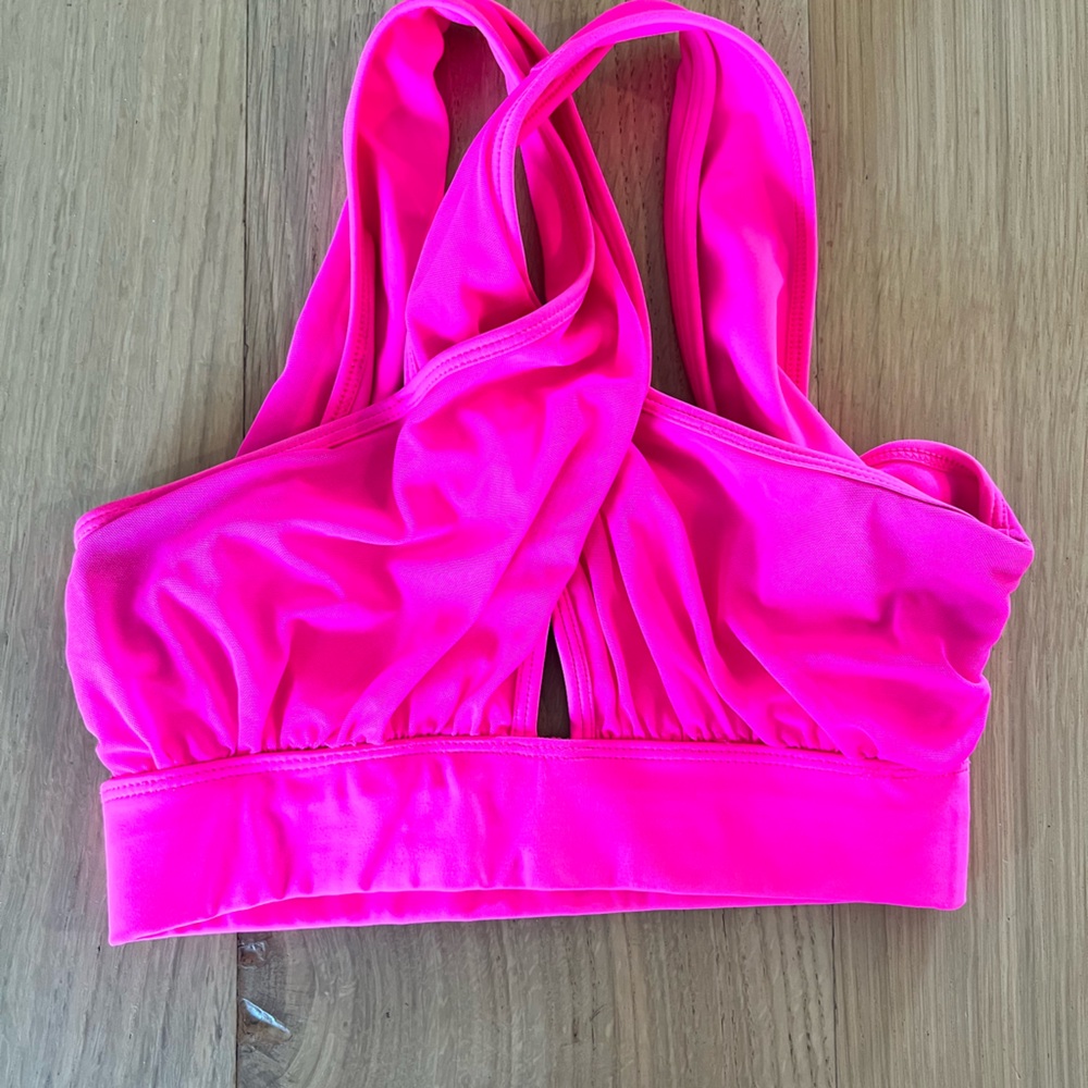 Vibrant Pink Crop Top